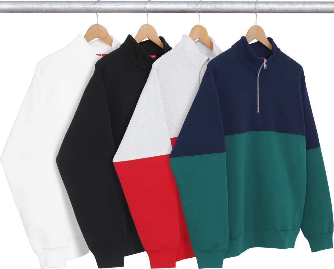 2-Tone 3M® Reflective Half Zip Sweat